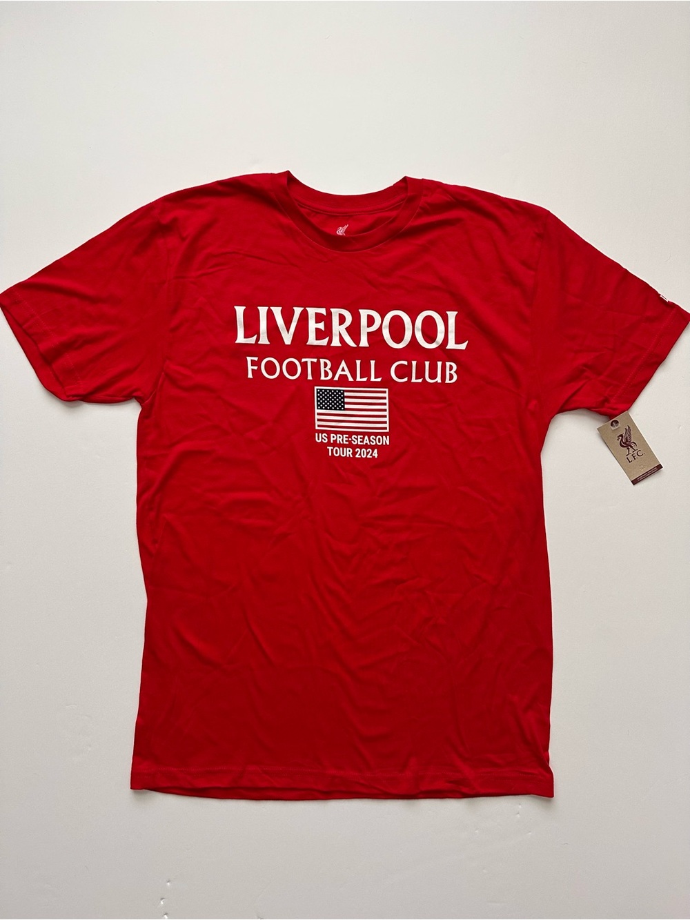 Liverpool Red Short-Sleeve Football Club Tee